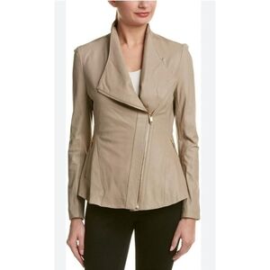 via spiga leather jacket Size S